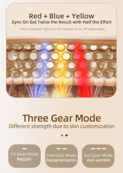 Silicone LED Mask IPL Device